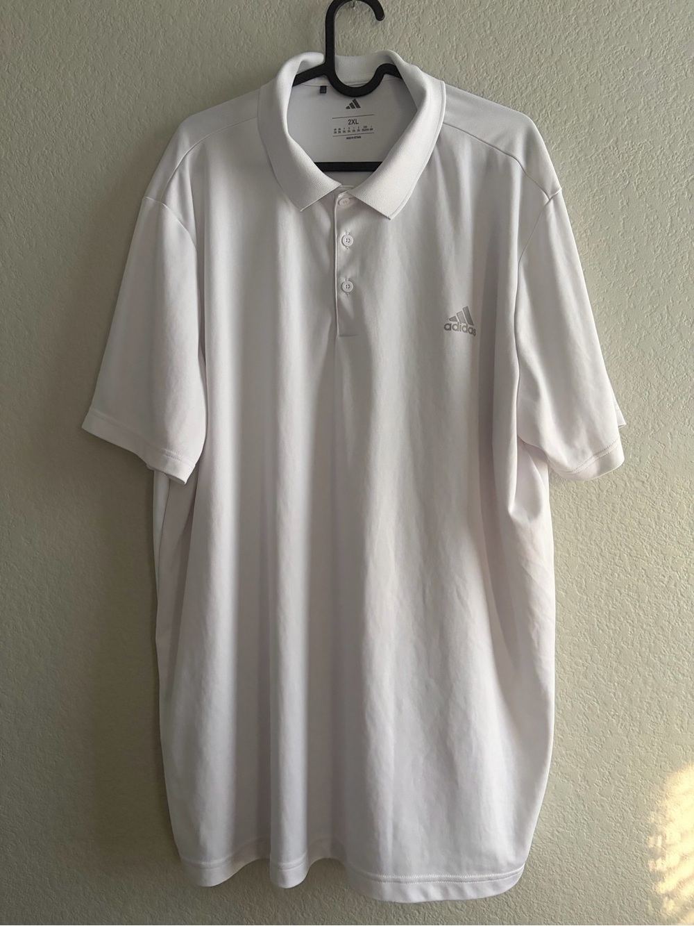 adidas Men’s Polo Shirt in White